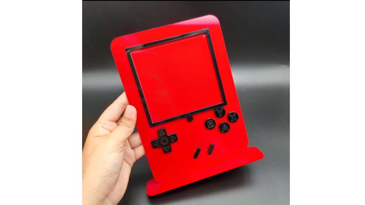 Porta-retrato Gamer Retrô
